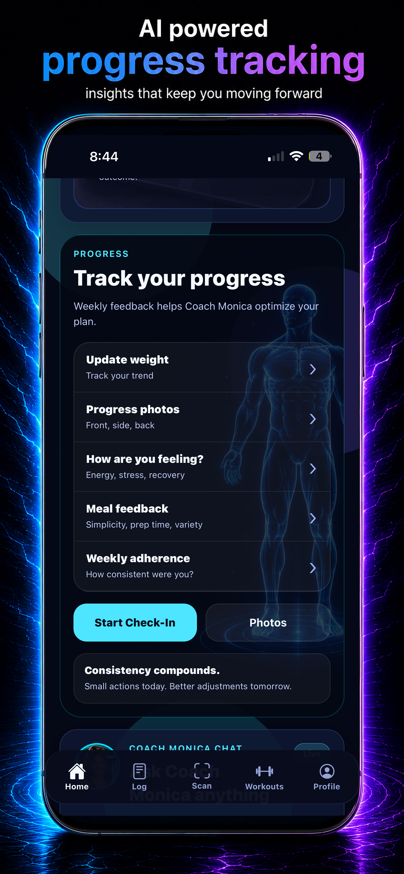 TrimWise fitness tracking