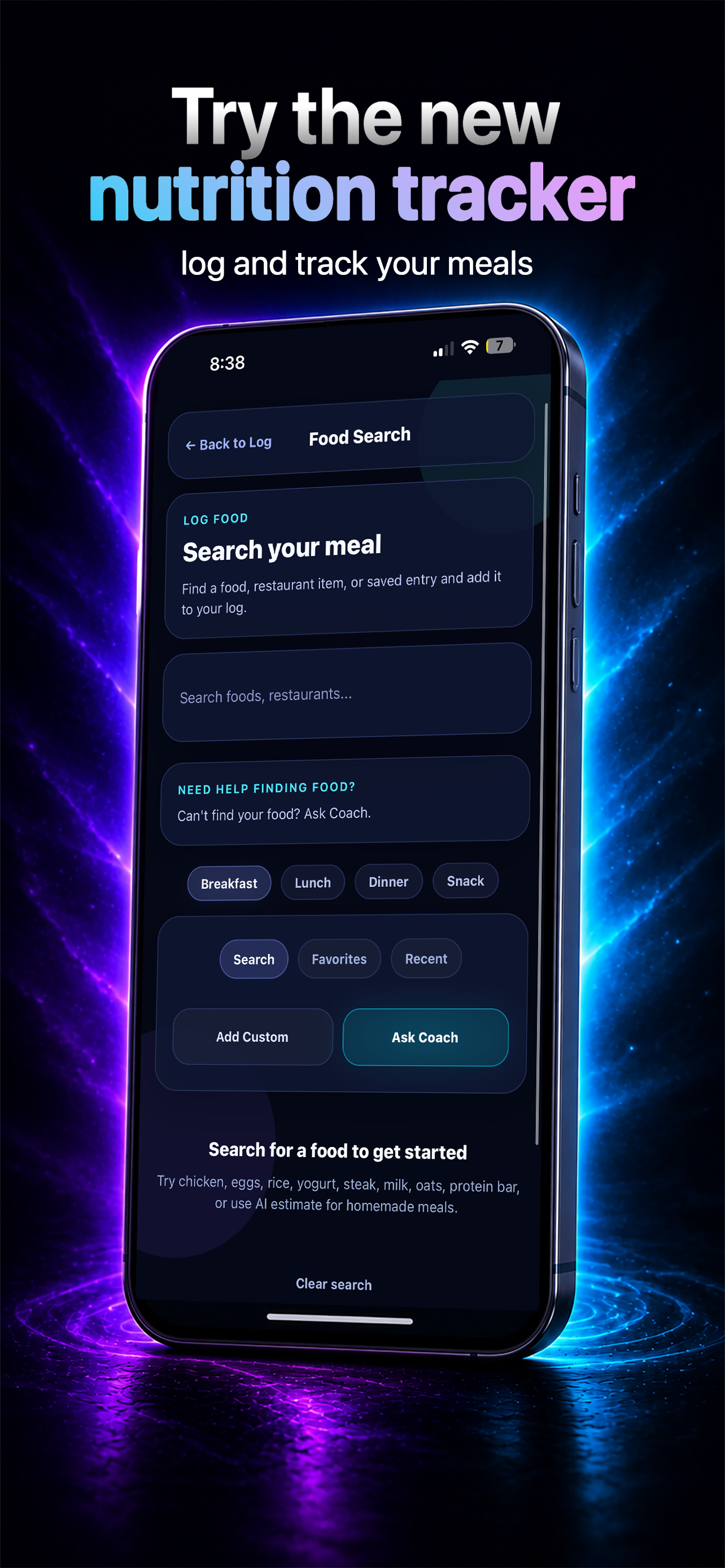 TrimWise nutrition tracker