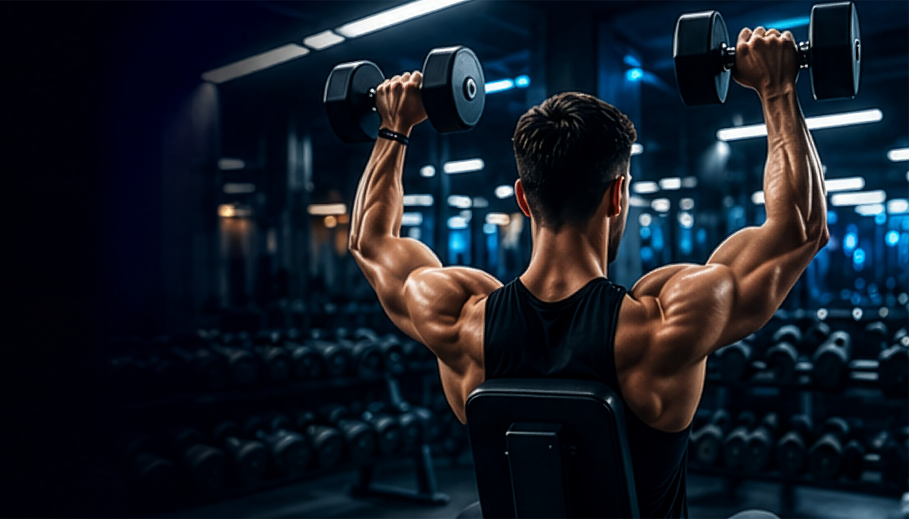 TrimWise upper body workout screen